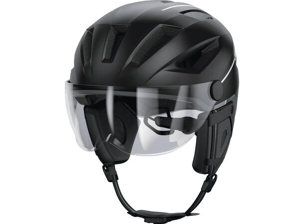 ABUS Sykkelhjelm Pedelec ACE Black ABUS str: Large (56 - 62 cm) 