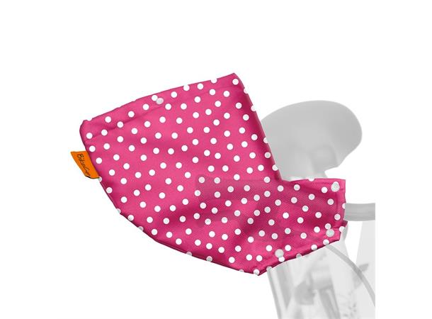 Bikecap håndvarmere Pink Dots Styrevotter 