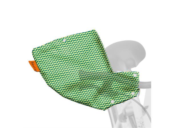 Bikecap håndvarmere Yellow Green Wybert Styrevotter 