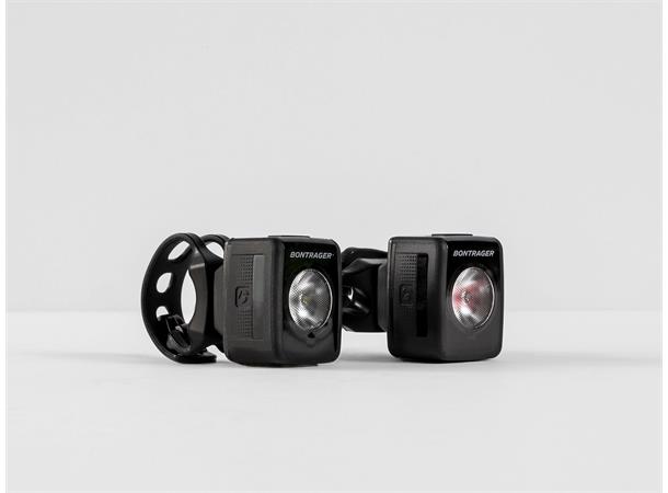 Bontrager Lykt Ion 200 RT + Flare RT Sykkellys sett, 200 lumen 