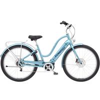 Electra Path Go Elsykkel 2021 mod, 5i, Bosch, Aqua Metallic