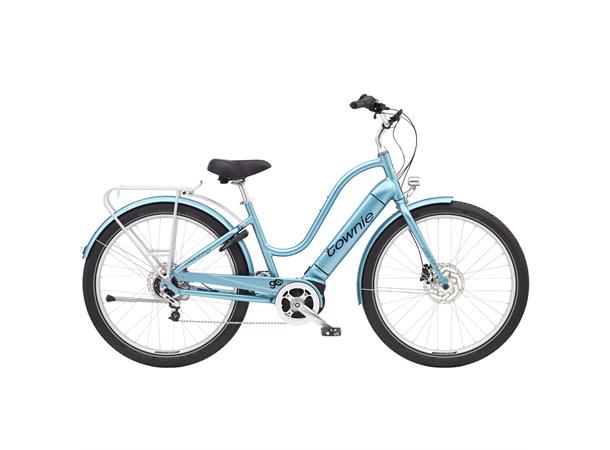 Electra Path Go Elsykkel 2021 mod, 5i, Bosch, Aqua Metallic