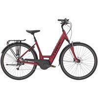 Trek Verve+ 4 Lowstep Elsykkel Matte Rage Red