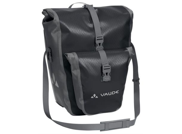 VAUDE Dobbel sykkelveske Aqua Back Plus 2 x 25,5 liter, Black 