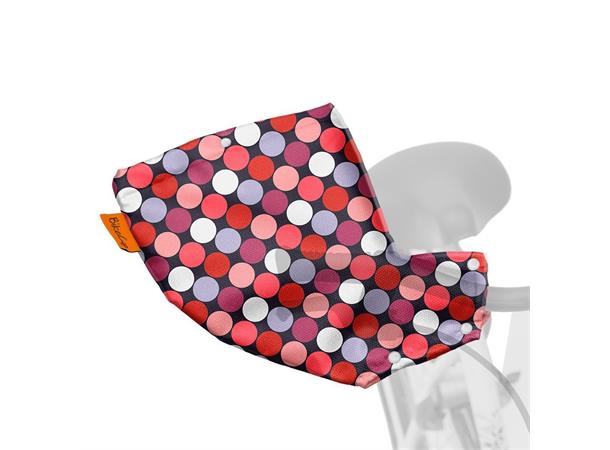 Bikecap håndvarmere Multidots Pastel Styrevotter