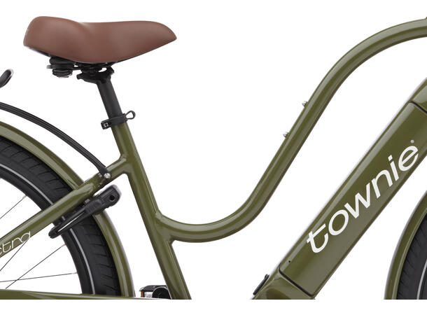Electra Path Go Elsykkel 5i, Bosch, ST, Olive 