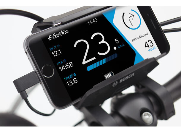 Electra Path Go Elsykkel 5i, Bosch, ST, Olive 