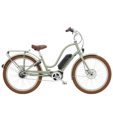 Electra Townie Go Elsykkel 5i, Bosch, ST, Green Tea