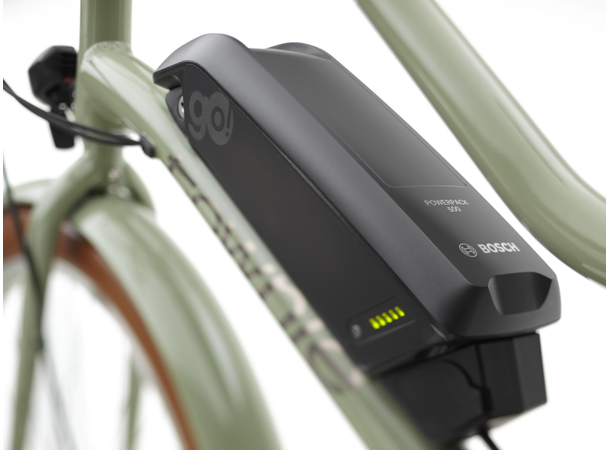 Electra Townie Go Elsykkel 5i, Bosch, ST, Green Tea 