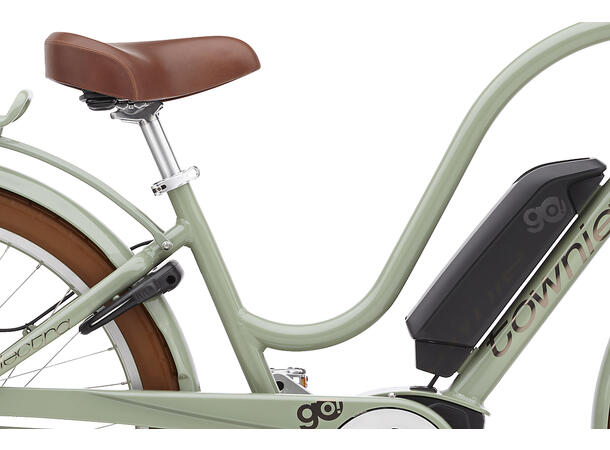 Electra Townie Go Elsykkel 5i, Bosch, ST, Green Tea