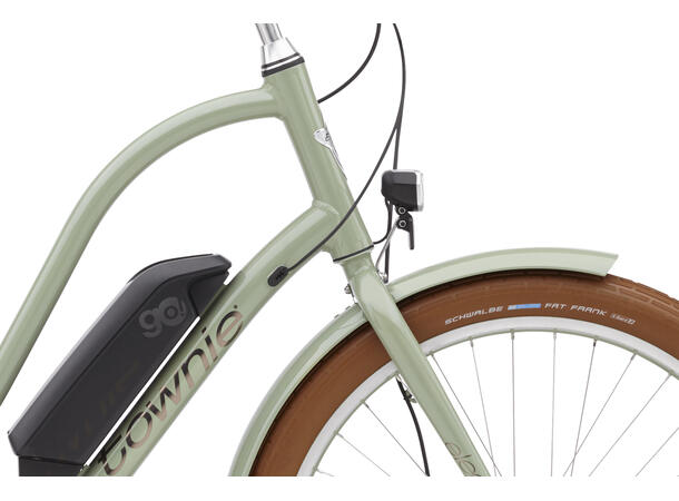 Electra Townie Go Elsykkel 5i, Bosch, ST, Green Tea 