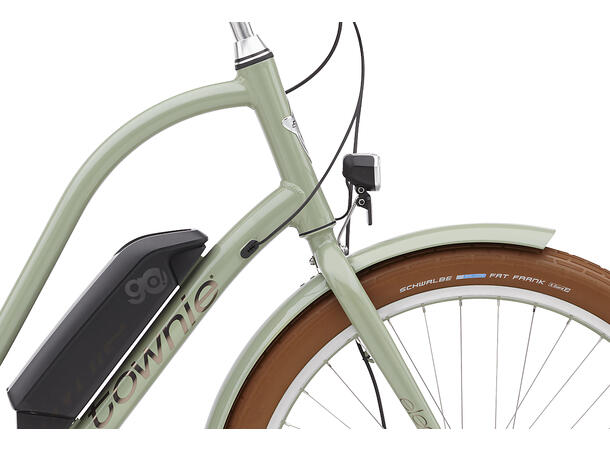 Electra Townie Go Elsykkel 5i, Bosch, ST, Green Tea