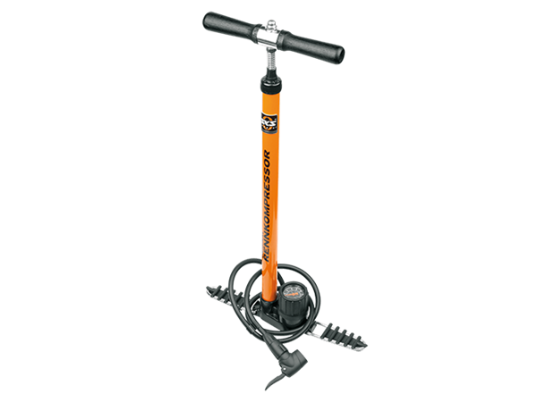 SKS Sykkelpumpe Rennkompressor Orange