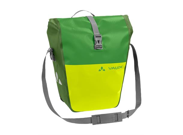 VAUDE Dobbel sykkelveske Aqua Back 2 x 24 liter, Bright green yellow 