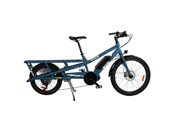 Yuba Spicy Curry Transportsykkel Bosch Cargo Line elsykkel, Blue 