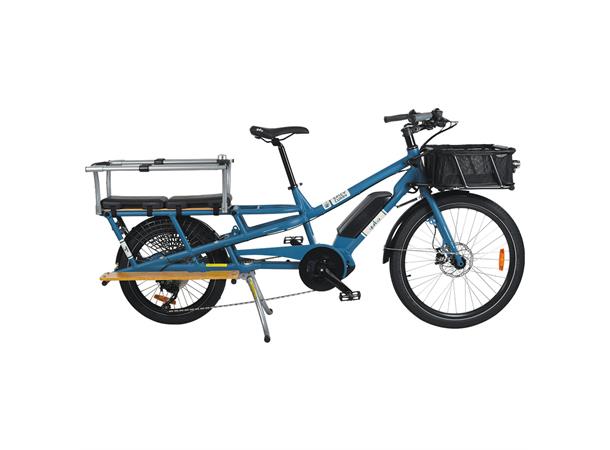 Yuba Spicy Curry Transportsykkel Bosch Cargo Line elsykkel, Blue