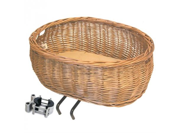 Basil Hundekurv Pluto 50 cm Sett Kurv + gitter + pute + feste 