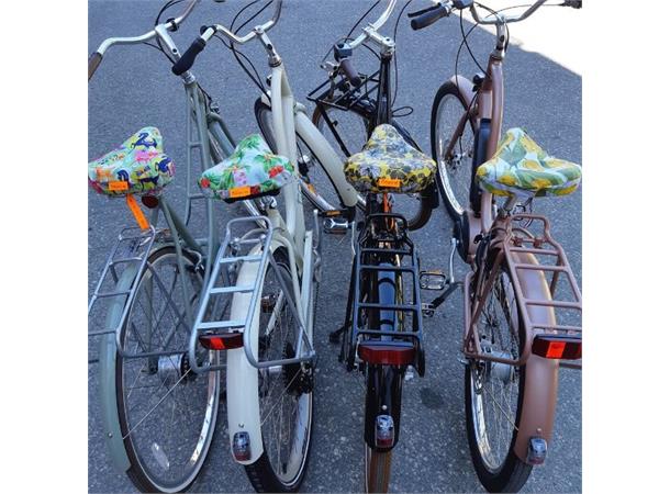 BikeCap setetrekk Tropiske blomster