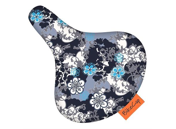 Bikecap Setetrekk Grey Blossom With Blue 