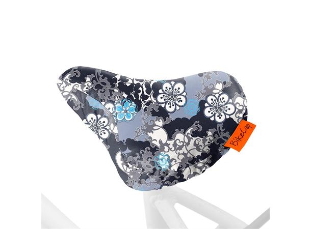 Bikecap Setetrekk Grey Blossom With Blue 
