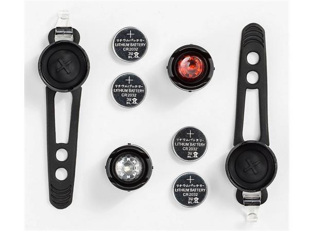 Bontrager Lykt Glo + Ember Sykkellys sett, 5 lumen 