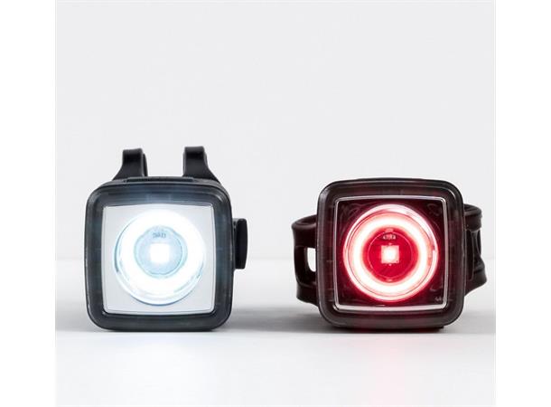 Bontrager Lykt Ion 100 R + Flare R City Sykkellys sett, 100 lumen 