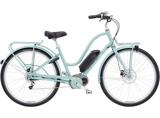 Electra Townie Commute Go! 8i Elsykkel 2020 mod, Bosch, 8 gir, Mineral Blue 
