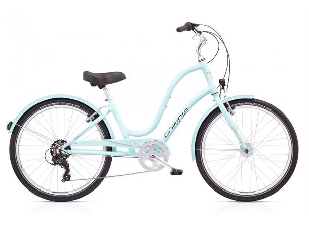 Electra Townie Original 7D EQ Damesykkel 7 gir, Arctic Blue