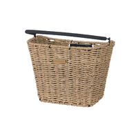 Basil Sykkelkurv Bremen Rattan seagrass Brown