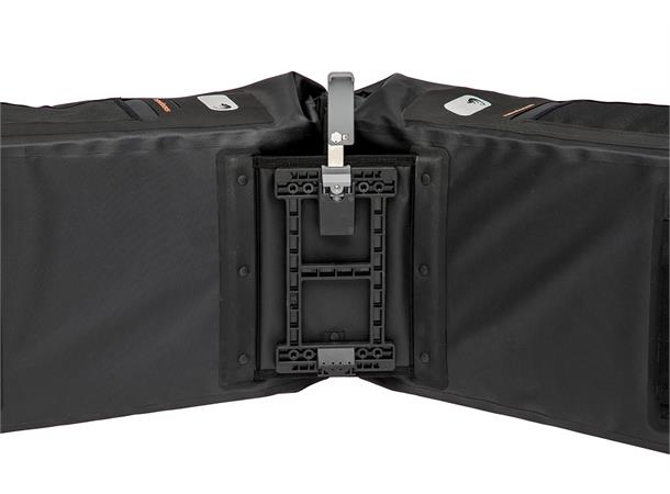 New Looxs Dobbel Sykkelveske MIK Varo 2 x 20 liter, Black 