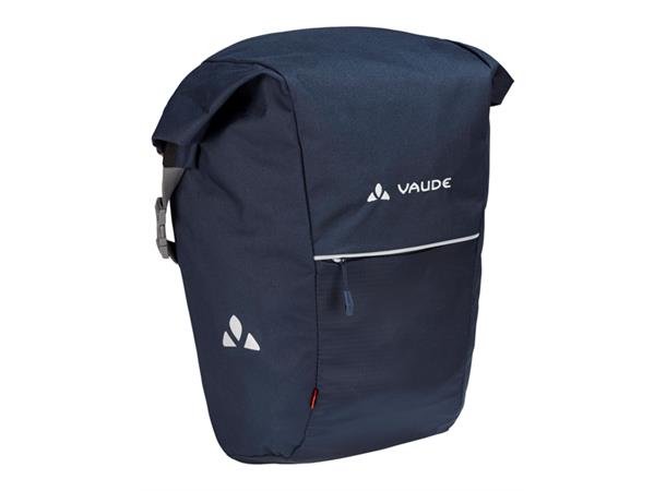VAUDE Sykkelveske Road Master Roll-It 2 x 18+4 liter, Waxed, Marine 