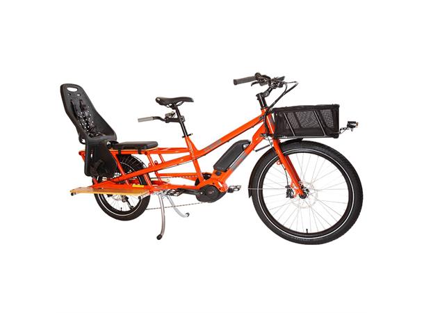 Yuba Spicy Curry Transportsykkel Bosch Cargo Line elsykkel, Red 