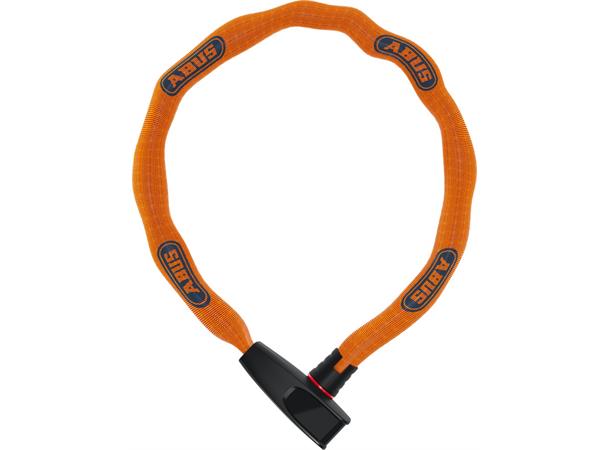 ABUS Sykkellås Catena 6806 75 cm, Nøkkel, Kjettinglås, Neon Orange 