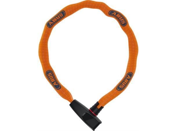 ABUS Sykkellås Catena 6806 75 cm, Nøkkel, Kjettinglås, Neon Orange