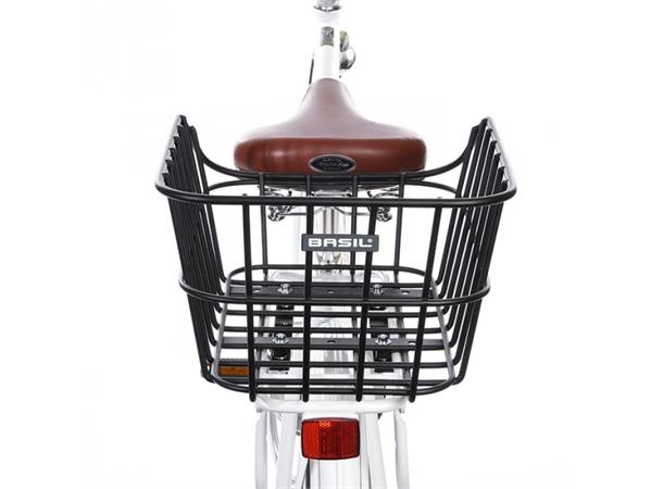 Basil Sykkelkurv Cento Alu Black 