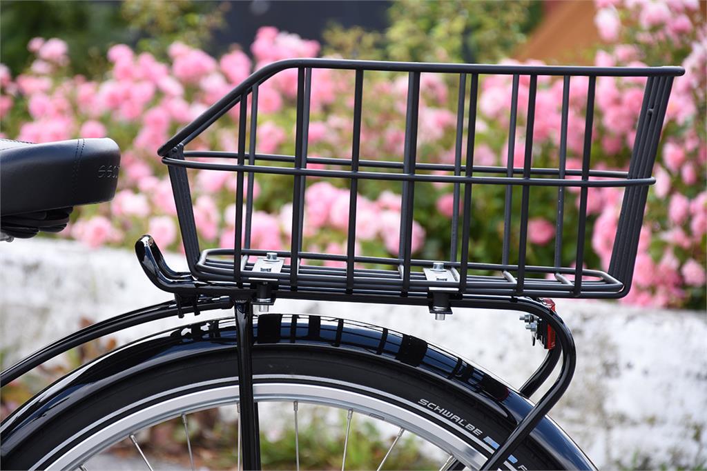 Panier De Guidon Basil Cento Alu - Panier Métallique Pratique Pour Vélo De Ville
