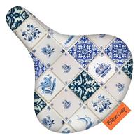 Bikecap setetrekk Delft Blue Tiles 