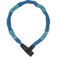 ABUS Sykkellås Catena 6806 75 cm, Nøkkel, Kjettinglås, Neon Blue