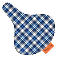 Bikecap Setetrekk Blue Plaid 