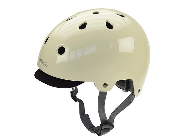 Electra Sykkelhjelm Lux Cream Sparkle Electra str: Medium (55 - 58 cm) 