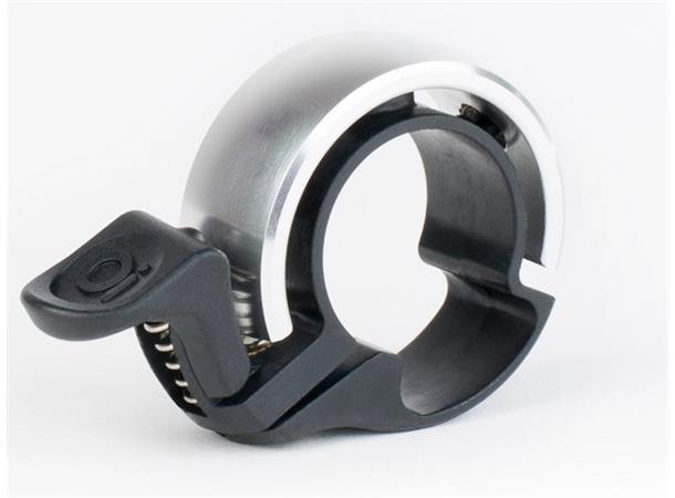 Knog Ringeklokke Oi Classic Sølv 22,2 mm styre 