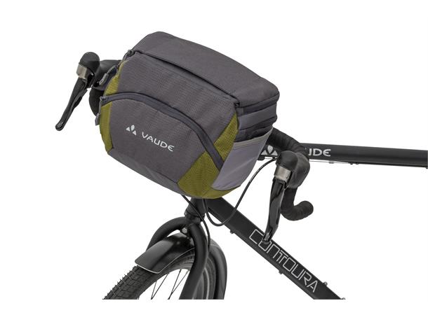 VAUDE Styreveske OnTour Box Large 6 liter, Black/Carmine