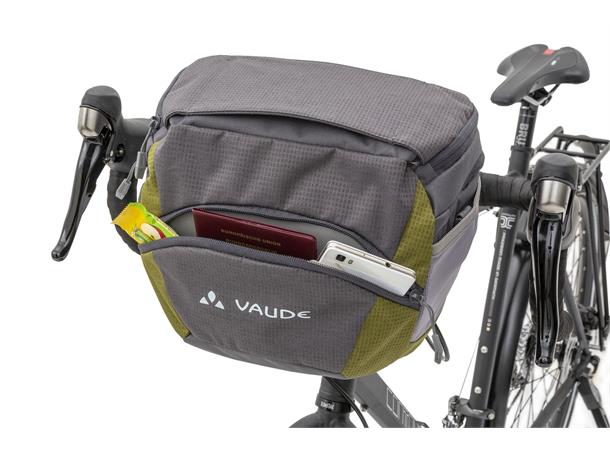VAUDE Styreveske OnTour Box Large 6 liter, Black/Carmine 