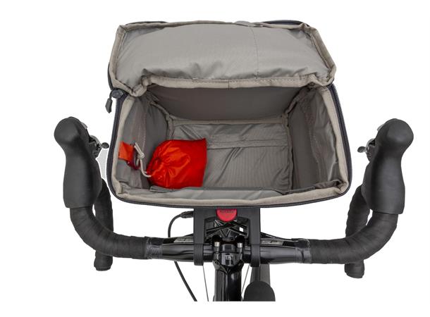 VAUDE Styreveske OnTour Box Large 6 liter, Black/Carmine 