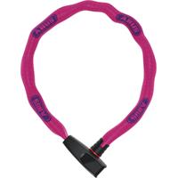 ABUS Sykkellås Catena 6806 75 cm, Nøkkel, Kjettinglås, Neon Pink