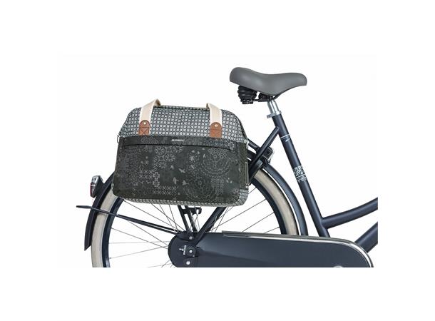 Basil Sykkelveske Boheme Carry All 18 liter, Charcoal 