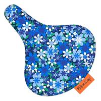 Bikecap Setetrekk Blue Flowerfield 