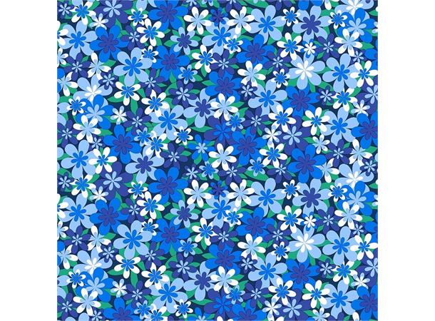Bikecap Setetrekk Blue Flowerfield 