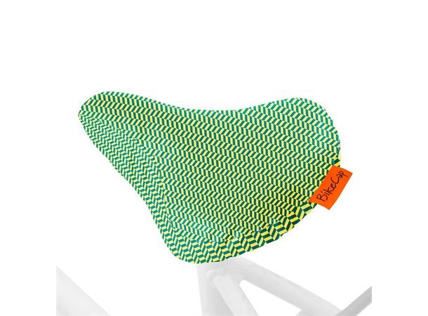 Bikecap Setetrekk Yellow & Green Wybert 