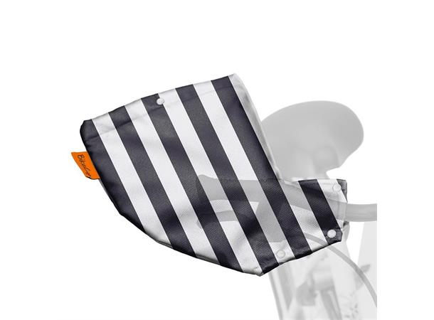 Bikecap håndvarmere Grey Stripes Styrevotter 